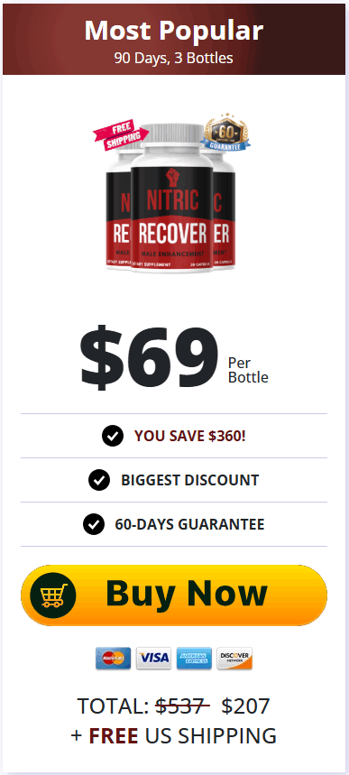 Buy Nitric Recover3 Bottle